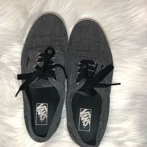 Mens Gray Vans